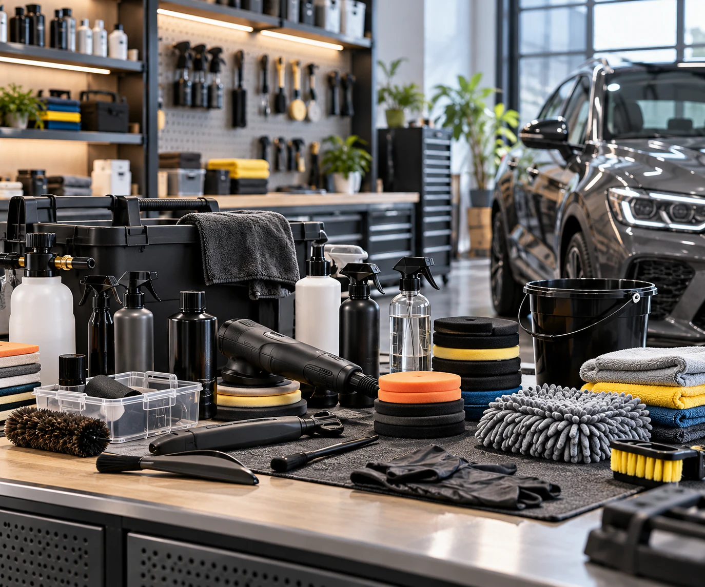 Auto detailing product sourcing examples